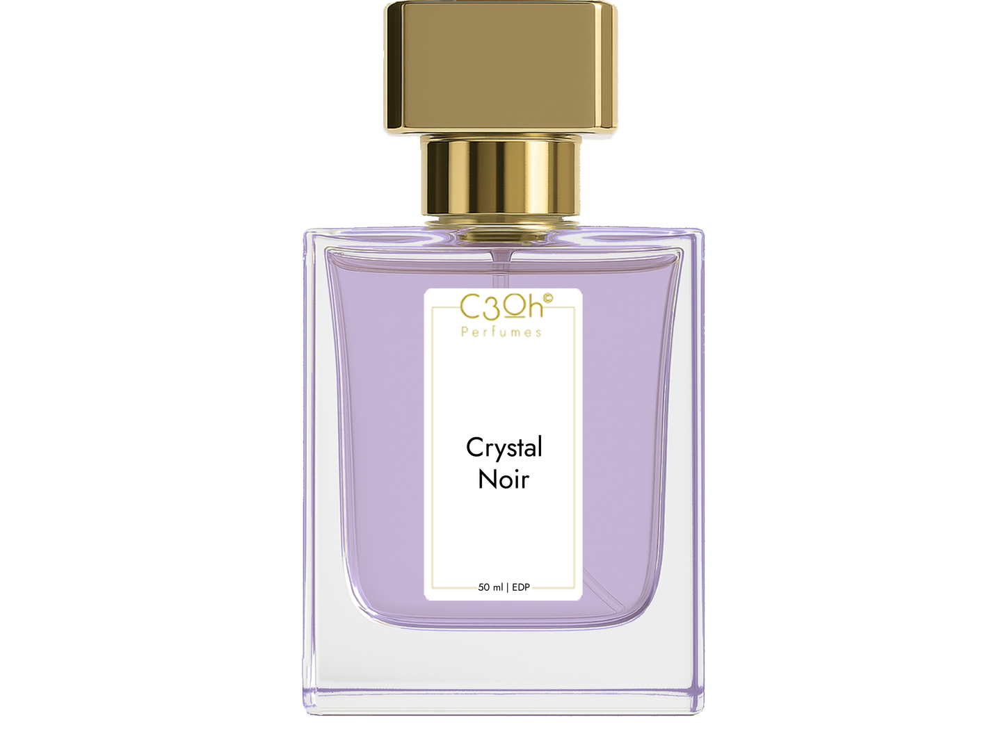 C3oh Crystal Noir Perfume Spray for Women Floral Oriental Fragrance 50 ml 100 ml Womens Eau De Perfume Spray Luxury Gift for Her Perfume for Sensual Mysterious Confident Sophisticated Women
