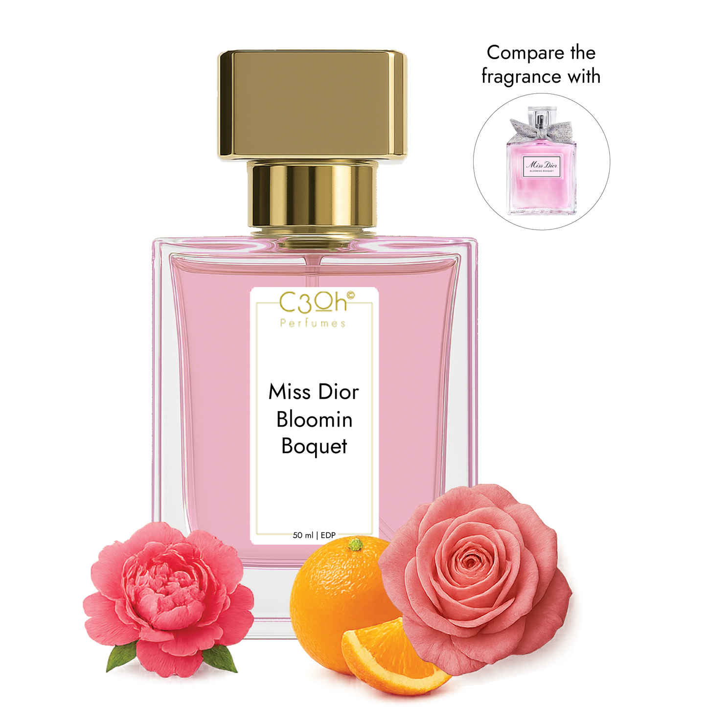 C3oh Miss Dior Blooming Boquet Perfume Spray for Women | Floral Fragrance