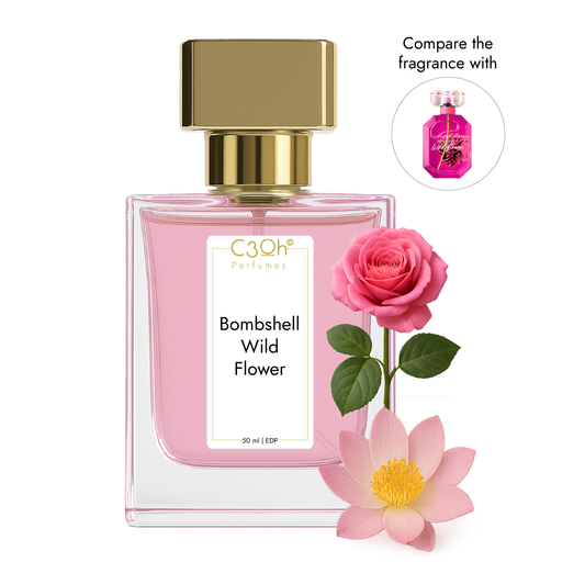 C3oh Bombshell Wild Flower | Women's Perfume | Floral Fragrance | 50 ml & 100 ml