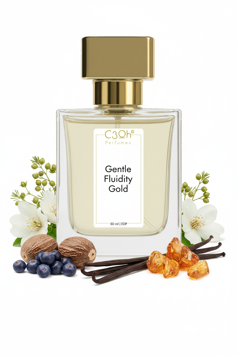 C3oh Gentle Fluidity Gold | Men & Women's Perfume | Musky Amber Vanilla Fragrance | 50 ml & 100 ml