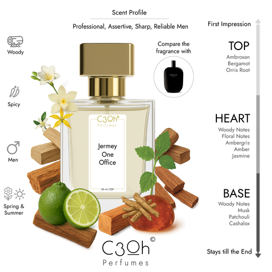 C3oh One office Perfume Spray for Men | Woody Spicy Fragrance 50 ml & 100 ml