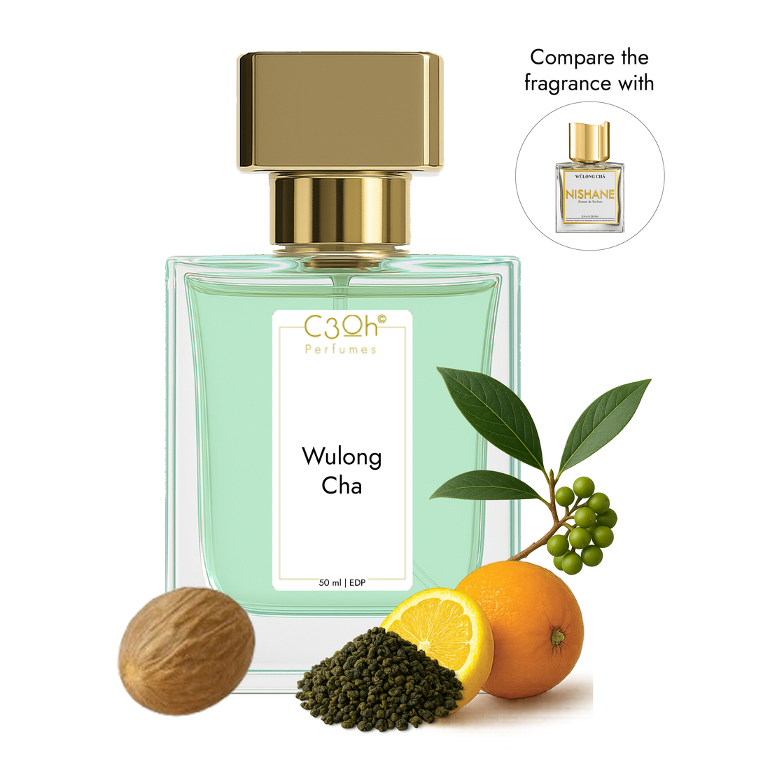C3oh Wulong Cha perfume featured in a guide to tea fragrances