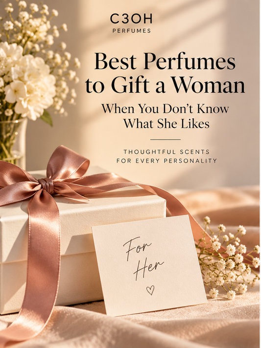 Best perfumes to gift a woman when you don't know what she likes - C3oh Perfumes