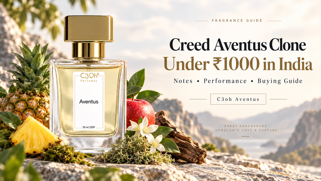 Creed Aventus clone under ₹1000 in India – C3oh Aventus fragrance guide