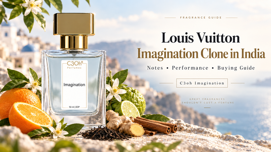 Louis Vuitton Imagination clone in India – C3oh Imagination fragrance guide