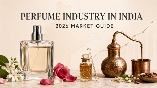 Perfume industry in India 2026 market guide with perfume, attar and traditional distillation