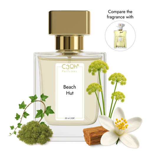 C3oh Beach Hut| Men's Perfume | Woody Aromatic Fougere Fragrance | 50 ml & 100 ml