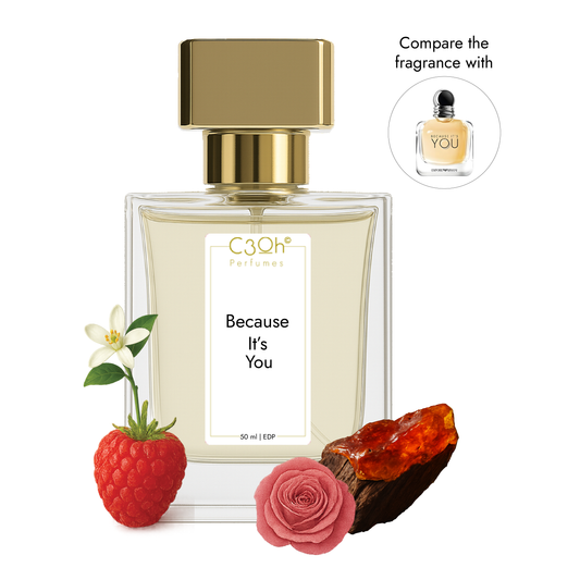 C3oh Because It's You | Women's Perfume | Floral Fragrance | 50 ml & 100 ml