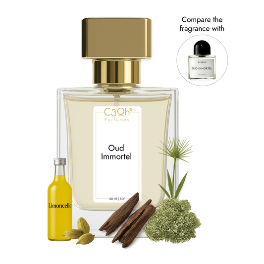 C3oh Oud Immortel | Men and Women's Perfume | Woody Chypre Fragrance | 50 ml & 100 ml