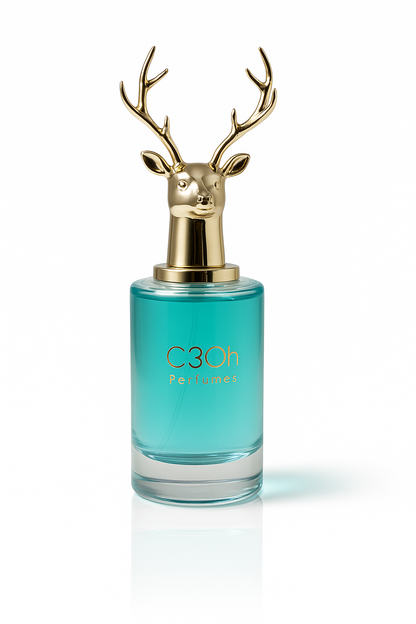 C3oh Rain on the Beach | Men and Women's Perfume | Earthy Fresh Fragrance | 100 ml