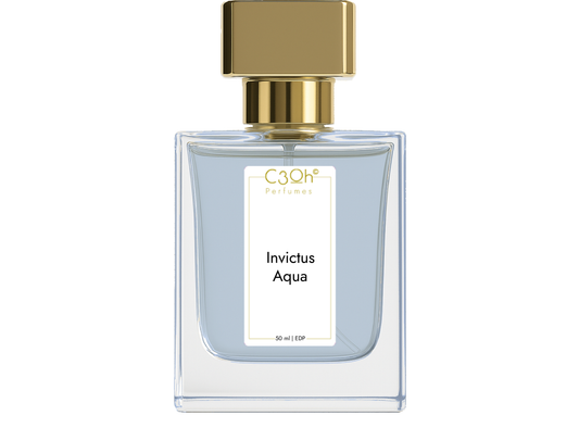 C3oh Invictus Aqua Perfume Spray for Men Woody Aquatic Fragrance 50 ml 100 ml Mens Eau De Perfume Spray Luxury Gift for Him Perfume for Fresh Aquatic Confident Dynamic Men
