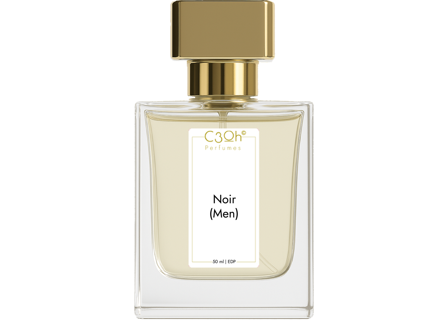 C3oh Noir Men Perfume Spray for Men Oriental Aromatic Spicy Fragrance 50 ml 100 ml Mens Eau De Perfume Spray Luxury Gift for Him Perfume for Mysterious Sophisticated Confident Masculine Men