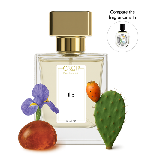 C3oh Ilio Perfume Spray for Men & Women | Powdery Oriental Fragrance | 50 ml & 100 ml