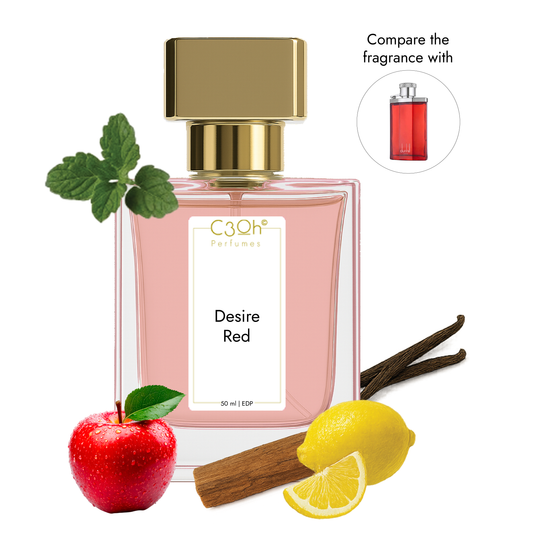 C3oh Desire Red Perfume Spray for Men | Oriental Fragrance | 50 ml & 100 ml