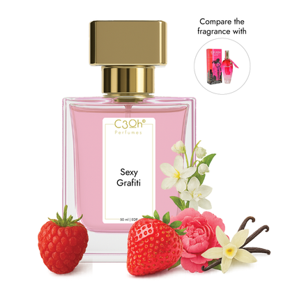 C3oh Sexy Grafiti Perfume Spray for Women | Floral Fragrance | 50 ml 100 ml