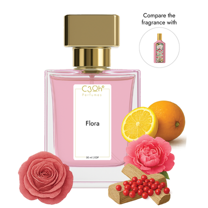 C3oh Flora | Women's Perfume | Floral Citrus Fragrance | 50 ml & 100 ml