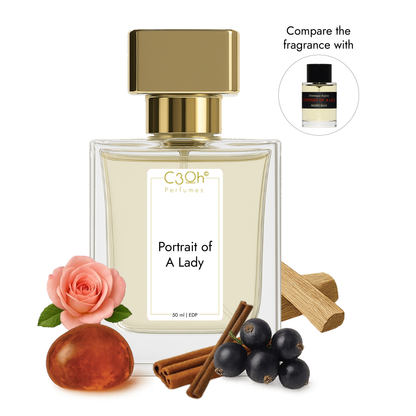 C3oh Potrait of a lady Perfume Spray for Women | Floral Woody Fragrance | 50 ml & 100 ml