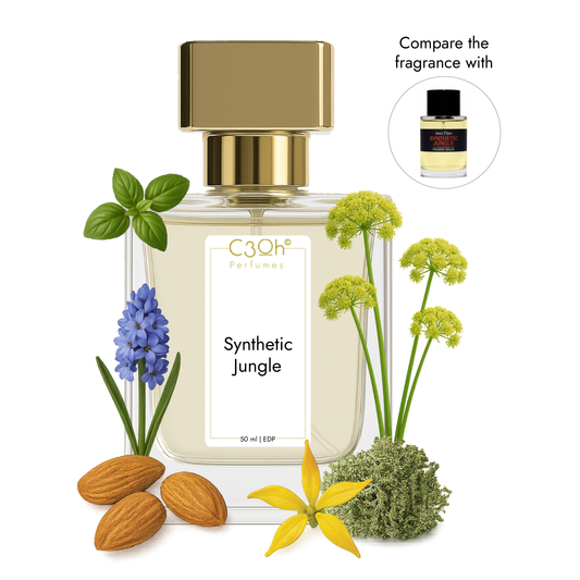 C3oh Synthetic Jungle Perfume Spray for Men & Women | Green Floral Fresh Fragrance | 50 ml & 100 ml