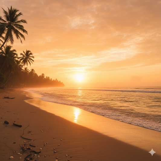 C3oh Sunrise on the Beach | Men and Women's Perfume | Bright Citrus Aquatic Fragrance | 50 ml