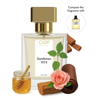 C3oh Gentleman 1974 Perfume Spray for Men | Woody Fresh Fragrance | 50 ml & 100 ml