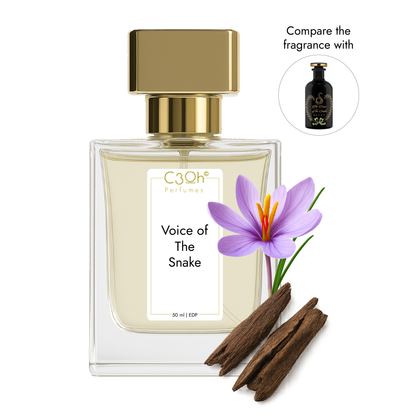 C3oh Voice of the Snake Perfume Spray for Men & Women | Woody Spicy Fragrance | 50 ml & 100 ml