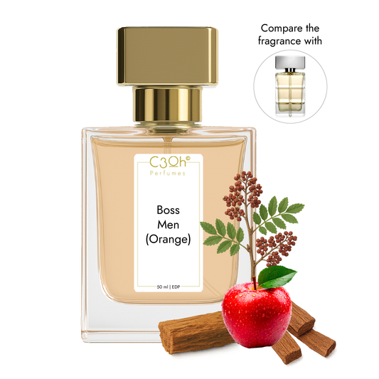 C3oh Boss Orange Perfume Spray for Men | Oriental Woody Leathery Fragrance | 50 ml & 100 ml