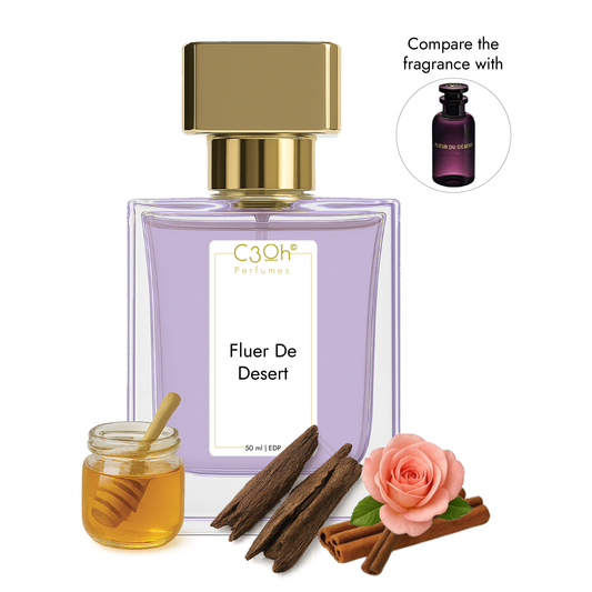 C3oh Fleur Du Desert | Men & Women's Perfume | Floral Oriental Fragrance | 50 ml & 100 ml