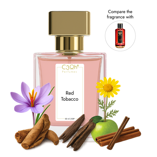 C3oh Red Tobacco | Men & Women's Perfume | Woody Spicy Fragrance | 50 ml & 100 ml