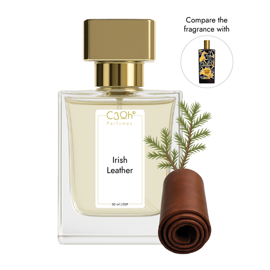 C3oh Irish Leather | Men & Women's Perfume | Woody Leathery Fragrance | 50 ml & 100 ml