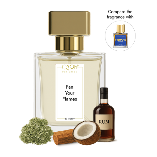 C3oh Fan your Flames | Men & Women's Perfume | Woody Fragrance | 50 ml & 100 ml