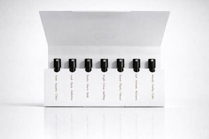 On the Beach Collection discovery set by C3oh Perfumes featuring 7 unisex parfum samples