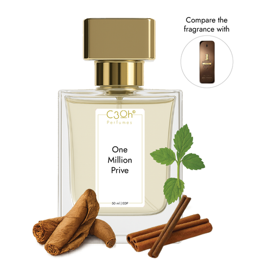 C3oh One Million Prive | Men's Perfume | Oriental Woody Fragrance | 50 ml & 100 ml