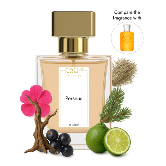 C3oh Perseus | Men's Perfume | Woody Aromatic Fragrance | 50 ml & 100 ml