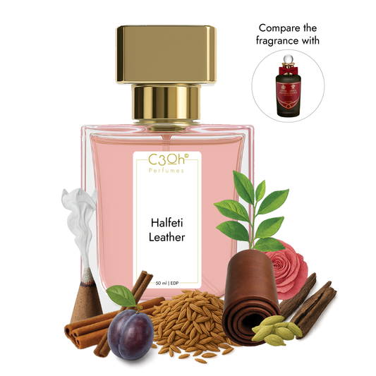 C3oh Halfeti Leather | Men & Women's Perfume | Leathery Fragrance | 50 ml & 100 ml