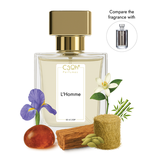 C3oh L'Homme | Men's Perfume | Woody Chypre Fragrance | 50 ml & 100 ml