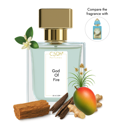 C3oh God Of Fire | Men & Women's Perfume | Citrus Fruity Woody Fragrance | 50 ml & 100 ml
