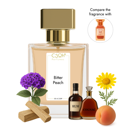 C3oh Bitter Peach | Men & Women's Perfume | Oriental Vanilla Fragrance | 50 ml & 100 ml