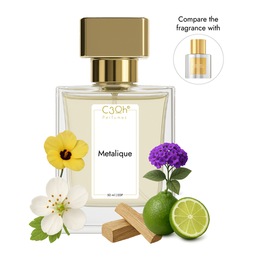 C3oh Metallique | Women's Perfume | Floral Aldehyde Fragrance | 50 ml & 100 ml