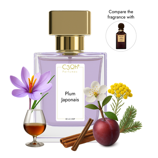 C3oh Plum Japonais | Women's Perfume | Floral Fruity Fragrance | 50 ml & 100 ml