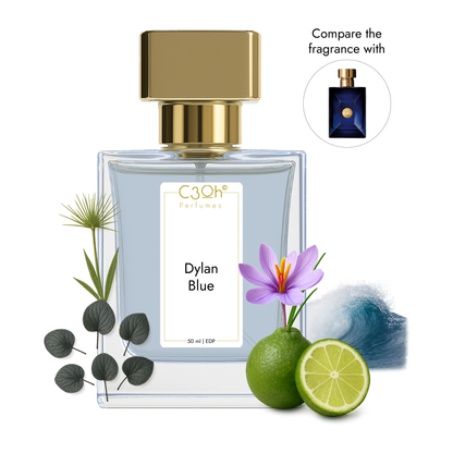 C3oh Dylan Blue | Men's Perfume | Fougere Aromatic Fragrance | 50 ml & 100 ml