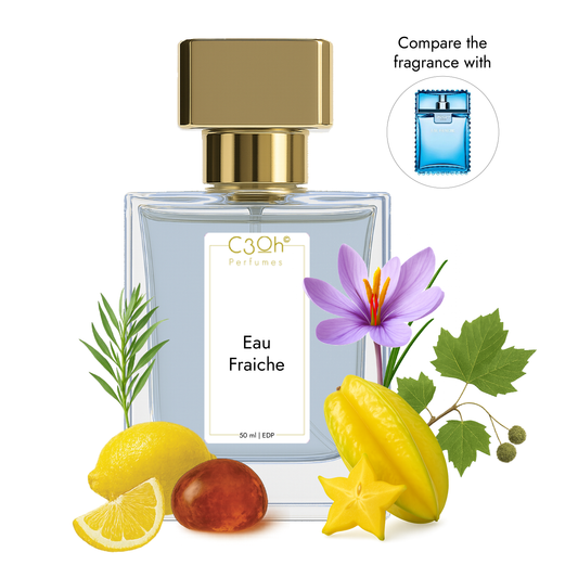 C3oh Eau Fraiche | Men's Perfume | Aromatic Fresh Woody Fragrance | 50 ml & 100 ml