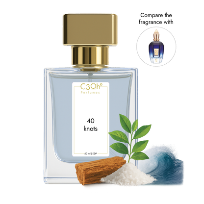C3oh 40 knots | Men & Women's Perfume | Aromatic Aquatic Fragrance | 50 ml & 100 ml