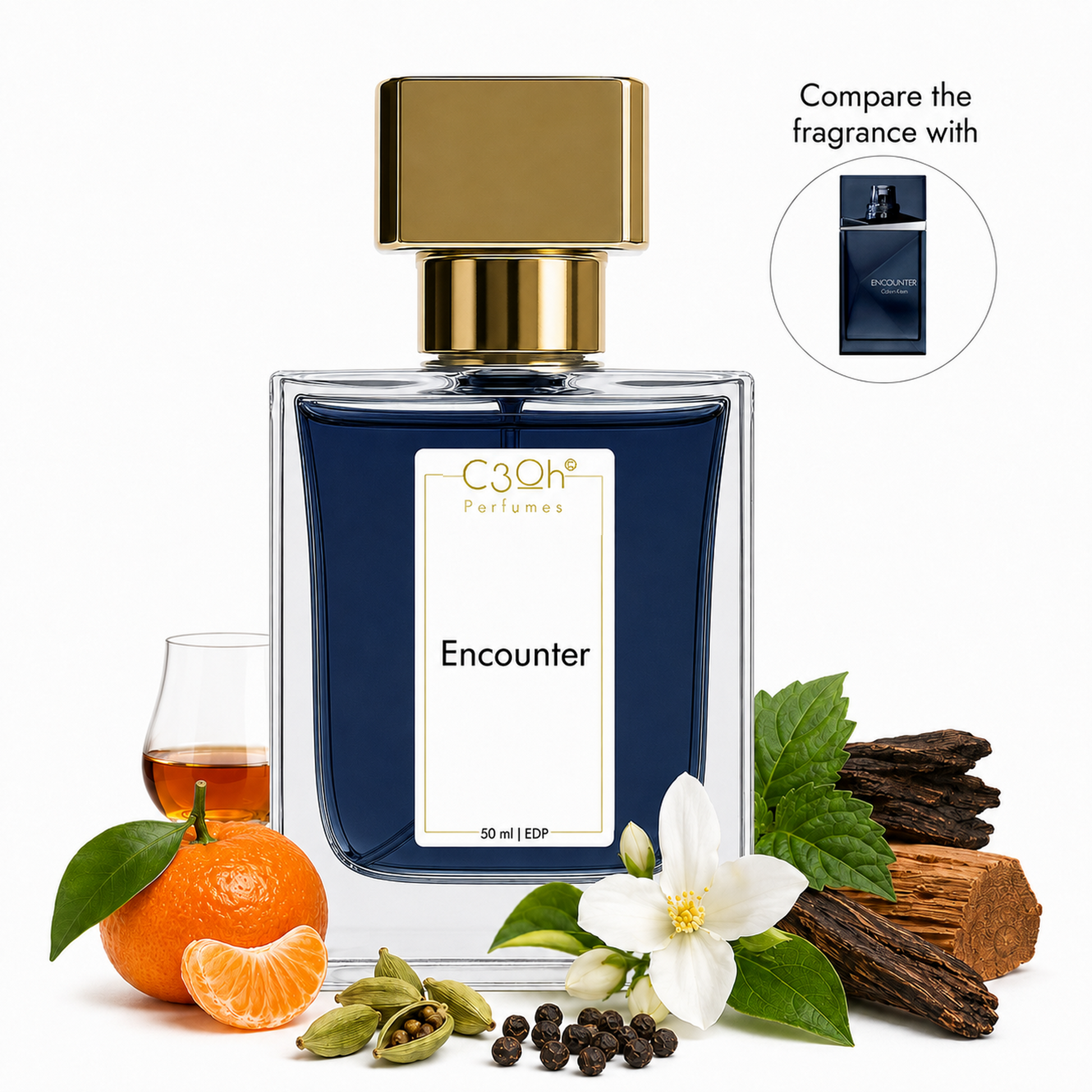 C3oh Encounter men's perfume inspired by CK Encounter – 50 ml EDP