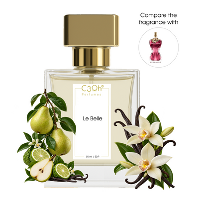 C3oh Le Belle perfume for women inspired by Jean Paul Gaultier La Belle