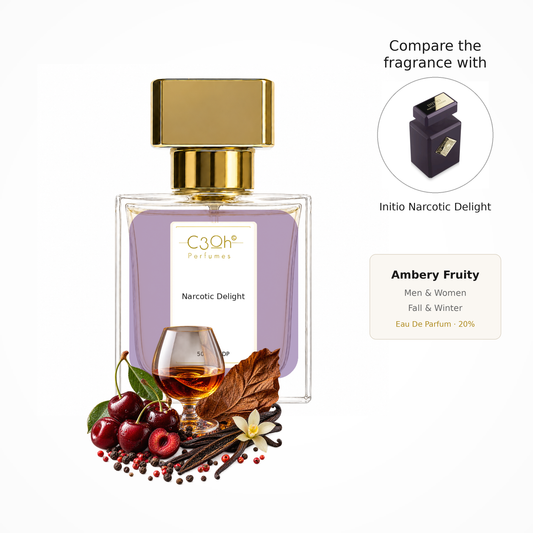 C3oh Narcotic Delight unisex perfume – inspired by Initio Narcotic Delight