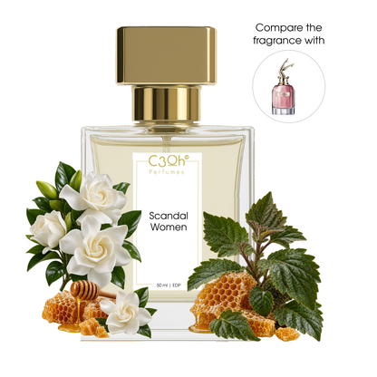 C3oh Scandal Women perfume inspired by Jean Paul Gaultier Scandal