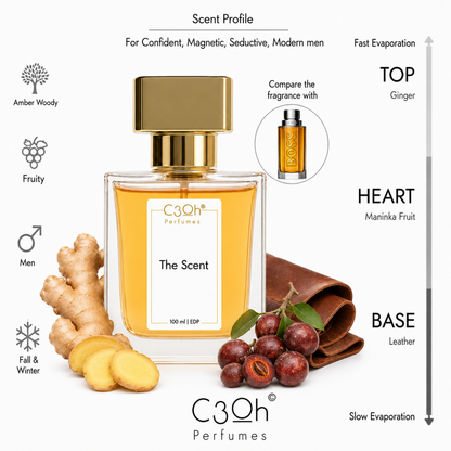 C3oh The Scent 100 ml scent profile – inspired by BOSS The Scent for Him