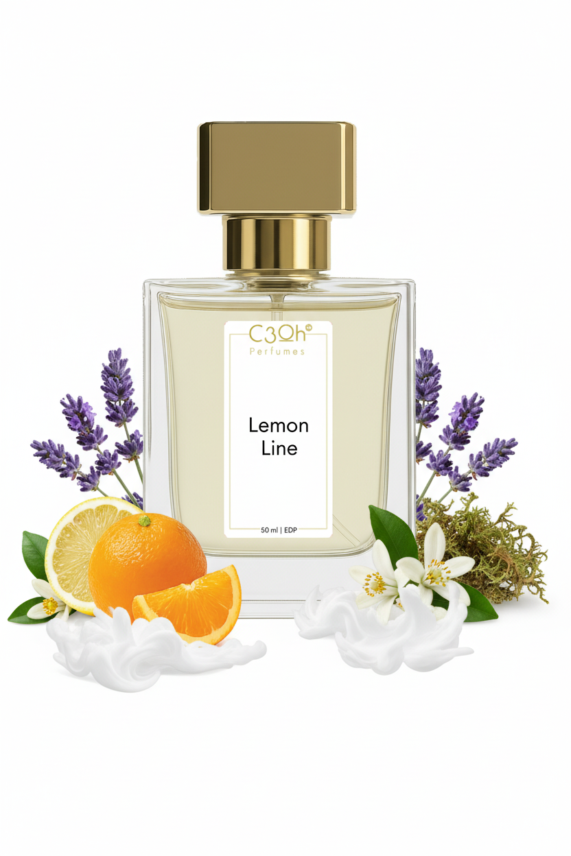 C3oh Lemon Line | Men & Women's Perfume | Citrus Aromatic Fragrance | 50 ml & 100 ml