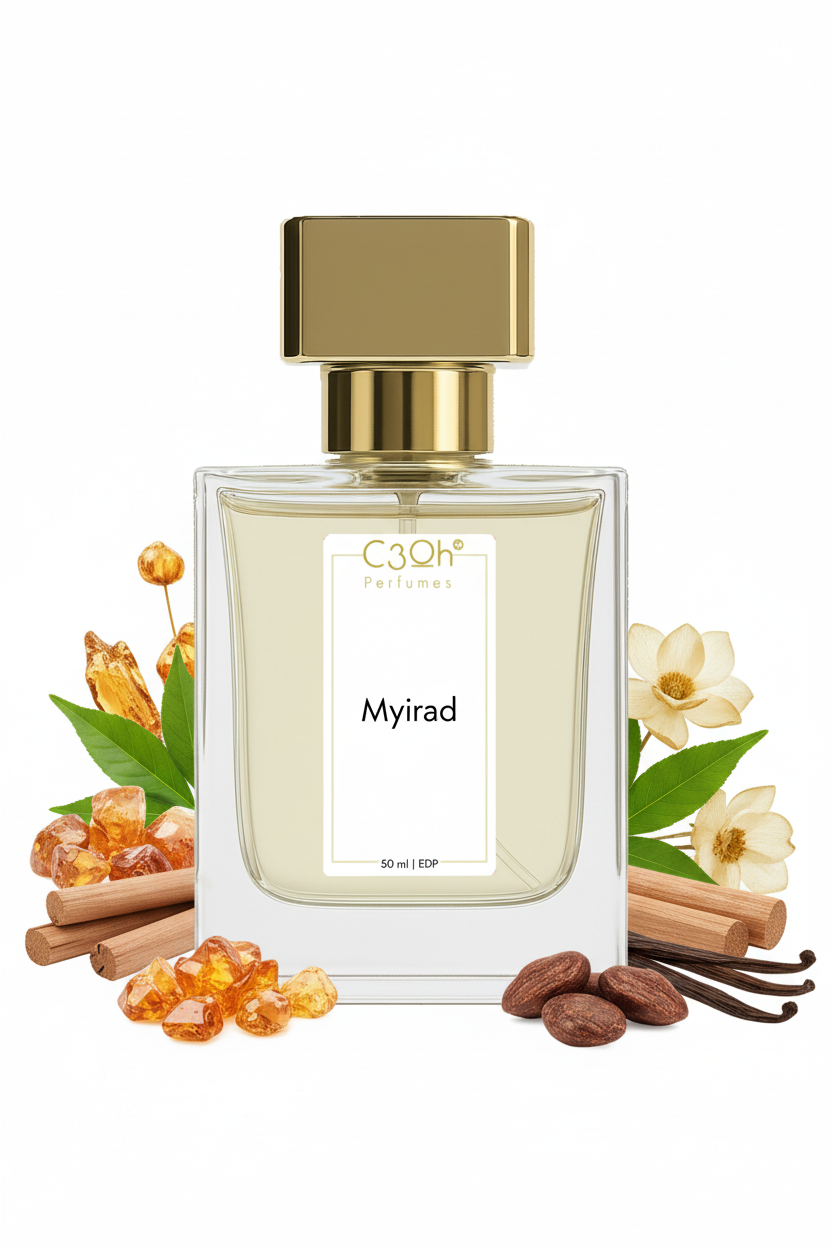 C3oh Myriad | Men & Women's Perfume | Amber Woody Fragrance | 50 ml & 100 ml