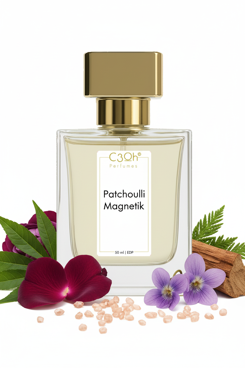 C3oh Patchouli Magnetik | Men & Women's Perfume | Woody Floral Fragrance | 50 ml & 100 ml